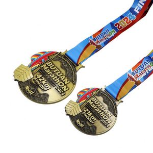 Médailles de récompense en gros avec logo personnalisé, lettres émaillées, pour compétitions sportives, danse, patinage, gymnastique rythmique, médailles 3D - Product Image 3