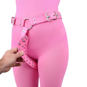 QKKQ Erotic Spiked Paddle Mystery Mask Cut-out <b>Sexy</b> Bra Spiked Pants Chest Bondage Breast Binder BDSM Sex <b>Set</b> for Couple Flirt - Product Image 4