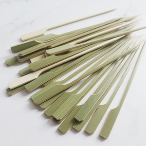 Nouveau design Bâton <span class=keywords><strong>de</strong></span> bambou naturel biodégradable <span class=keywords><strong>Brochette</strong></span> <span class=keywords><strong>de</strong></span> bambou à faible coût Bâton <span class=keywords><strong>de</strong></span> <span class=keywords><strong>brochette</strong></span> <span class=keywords><strong>de</strong></span> bambou pour les fruits - Product Image 1
