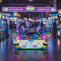 Nouvelle Machine de Jeu d'Arcade Intérieure Thème 2026 Non Gonflable Crazy Little Angler pour Aire de Jeux Enfants avec Support Anglais PVC/Verre