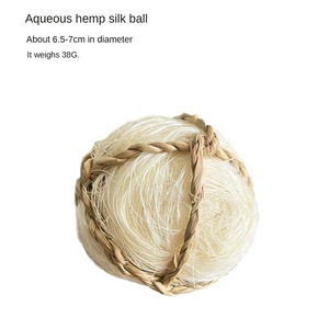 Juguete de Ratán Natural Shengfeng para Roer, Pelota de Hierba para Conejos, Hámsteres, Chinchillas, Suministros para Animales, Juguetes para Mascotas - Product Image 4