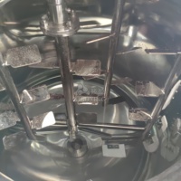 Crème cosmétique de visage d'émulsification d'ascenseur hydraulique de cisaillement élevé faisant la machine