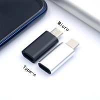 Adaptateur USB-C vers Micro USB, convertisseur Type-C femelle vers MicroUSB mâle USB C vers Micro B 2.0 Charge et synchronisation des données