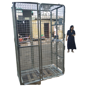 Jaula <span class=keywords><strong>de</strong></span> almacenamiento <span class=keywords><strong>de</strong></span> acero inoxidable OEM para logística <span class=keywords><strong>de</strong></span> almacén <span class=keywords><strong>de</strong></span> supermercado CNC doblado y procesamiento <span class=keywords><strong>de</strong></span> soldadura jaula <span class=keywords><strong>de</strong></span> transferencia conveniente - Product Image 4