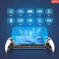 Console de jeu portable QBUY X9, écran HD non tactile de 5,5 pouces, batterie de 1500 mAh, lecteur vidéo portable, WiFi, système d'exploitation Linux, appareil de jeu