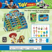 Caja Sorpresa de Toy Story, Serie de Muñecos y Figuras de Plástico, Personajes de Dibujos Animados, Regalos Decorativos para Niños de 7 a 14 Años