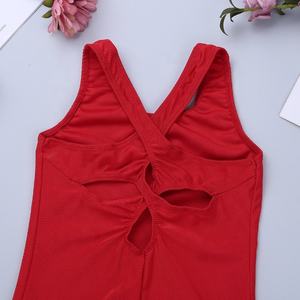 Justaucorps de compression une pièce pour filles de 6 à 14 ans, idéal pour la danse, la gymnastique et les spectacles - Product Image 4
