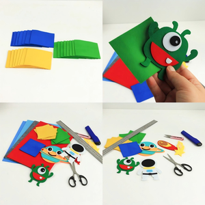 Kit de Herramientas de Fieltro de Lana para Manualidades, Kits de Costura de Fieltro para Niños, Actividad Personalizada, Primer Kit de Costura para Principiantes - Product Image 6