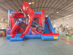 Casa <span class=keywords><strong>de</strong></span> rebote tobogán <span class=keywords><strong>de</strong></span> <span class=keywords><strong>Spiderman</strong></span> inflable personalizable - Product Image 3