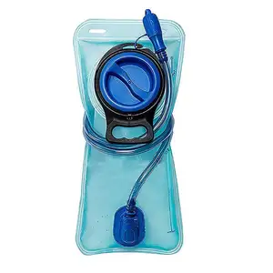 PEVA 1.5L 2L 3L BPA Free Outdoor Sports Hiking Running Cycling Leak-proof Water Bag Hydration Bladder