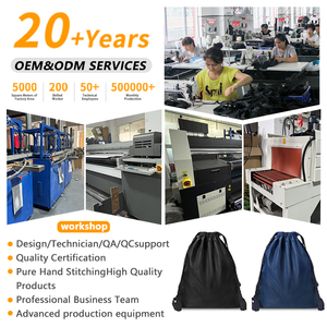 Không thấm nước tùy chỉnh Dây Kéo Túi thể thao ngoài trời giản dị thể thao ba lô dây kéo Ba lô biểu tượng tùy chỉnh thiết kế dây kéo túi - Product Image 6