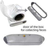 Bac à litière électrique automatique intelligent avec contrôle des odeurs pour chats Toilettes de luxe Remplacer l'accessoire d'origine Accessoires pour litière pour chats