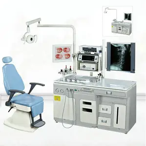 Luxury ent treatment g35 workstation unit endoscope camera ent harvester with ent chair