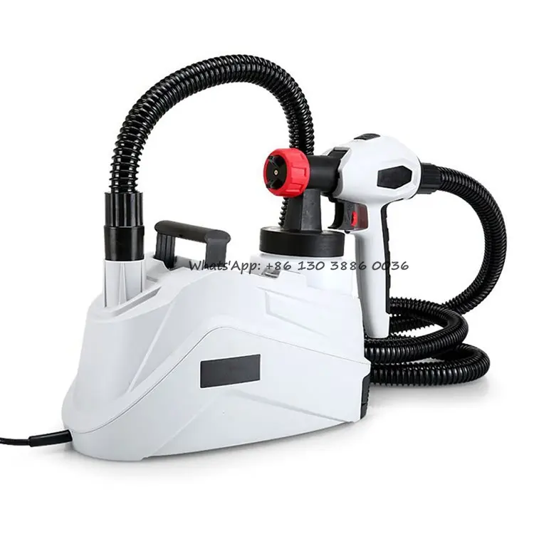 1280W High Pressure Automatic Painting Spray Gun Machine 800ml Paint Sprayer Easy Spraying for Home Decoration Furniture Wall