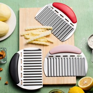 Yigo thấp moq thép không gỉ Crinkle cắt cho rau, lượn sóng cắt cho khoai tây, cà rốt, <span class=keywords><strong>chip</strong></span>, rau, bơ, Rau diếp - Product Image 3
