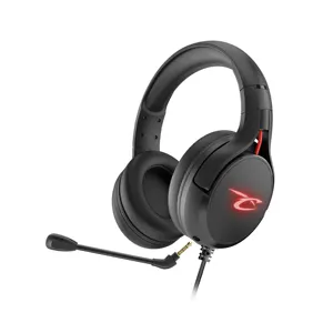 2022 Neue GL-577 Wired Gaming Headset Steck bares Mikrofon Rotierender Ohrmuschel-Kopfhörer mit LED-Licht