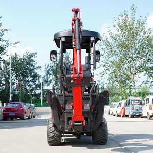 Badak XN228 CE kualitas tinggi penjualan terlaris mini backhoe mesin pemuat articulated front end wheel loader 4wd - Product Image 4