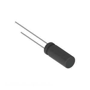ตัวแทนจำหน่ายอย่างเป็นทางการ RCRBD100K1TC11300T คาปาซิเตอร์อะลูมิเนียม 10UF 20% 25V แบบขาเสียบผ่านรู (Through Hole) 10 ยูเอฟ - Product Image 1