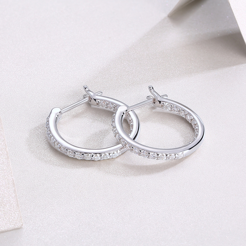 2 piece Moissanite Teardrop Earrings S925