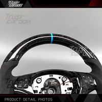 Volant en fibre de carbone personnalisé pour BMW Série 3 E90 E91 E92 X3 M3 318i 320i 330i 335i 330d Coupé 335i Coupé 318i 2003-2012