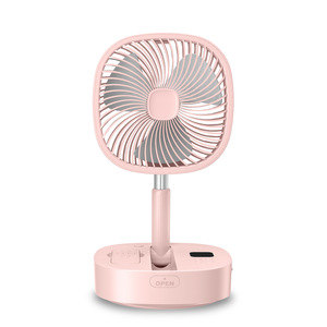 Ventilateur rafraîchisseur d'air pliable et télescopique, inclinaison à 180°, oscillation <span class=keywords><strong>automatique</strong></span>, grille amovible, sécurité enfant, USB/Type-C, pour camping-car/<span class=keywords><strong>voiture</strong></span>/extérieur - Product Image 3