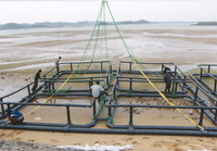 Cage à poissons flottante