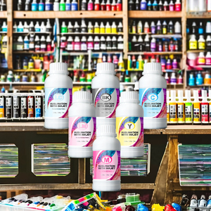 Màu Sắc Sống Động Nhuộm Thăng Hoa Mực Cho Tất Cả Các Máy In Epson 100Ml/1000Ml Công Suất Mới Đa-Màu Phẳng Máy In Phun - Product Image 1