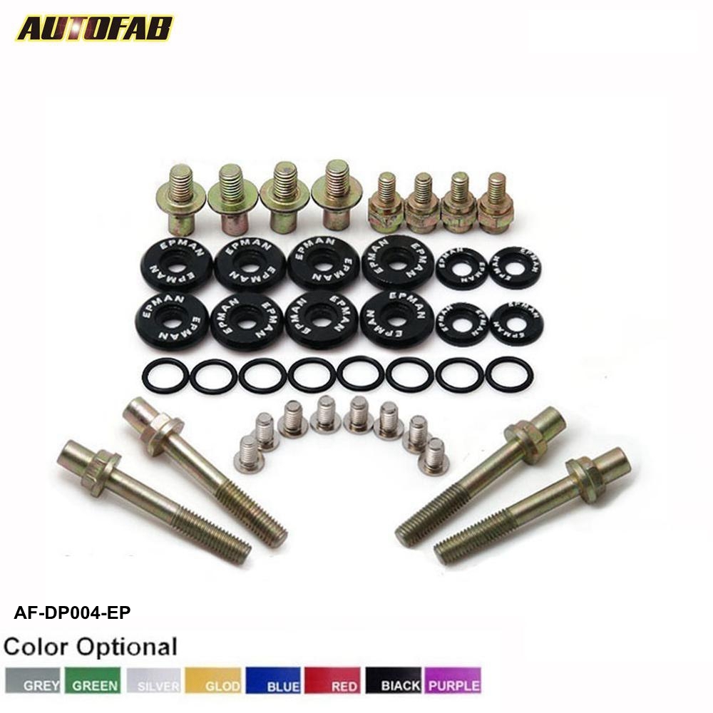 EPMAN RACING EVTEC cubierta de válvula arandelas tornillos Kit de hardware rojo para HONDA Civic ACURA Integra EP-DP004