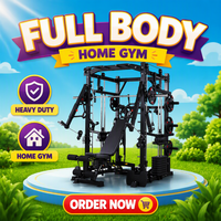 Machine Smith multifonctionnelle Zoshine pour usage domestique et commercial, équipement de musculation, banc de musculation, appareil d'entraînement aux squats