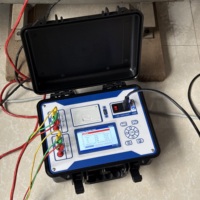 Testeur de rapport de transfert de transformateur triphasé AC100-240V avec 100 données de test et fonction de menu en chinois