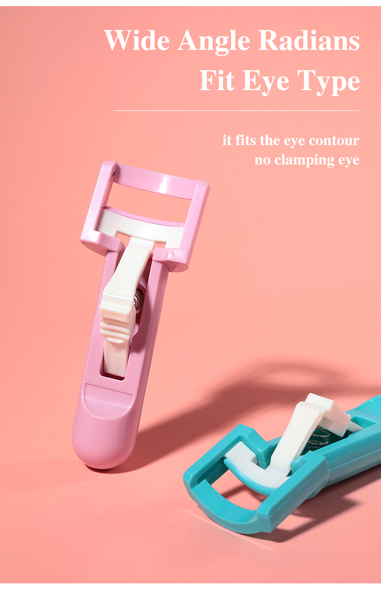 LMLTOP 1pcs Eye Beauty Tools Professional Plastic Pressing Cosmetics Makeups Portable Natural Curling Eyelash Curler S702