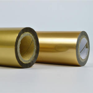 แผ่นฟอยล์เปิดใช้งานด้วยความร้อน PET 1ม้วนหลากสีแผ่นปั๊มร้อนงานหัตถกรรมโฮโลแกรมฟอยล์ถ่ายเทความร้อนแบบทั่วไป - Product Image 4