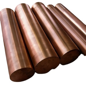 C11000 C101 Dia 2-90mm Varilla redonda Barra de cobre Duro 99.9% Cobre puro Barra de cobre rojo - Product Image 2