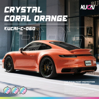 Film Vinyle Adhésif Brillant pour Voiture Série PET Crystal – Vente en Gros – Film PVC Autocollant Changeant de Couleur pour Carrosserie