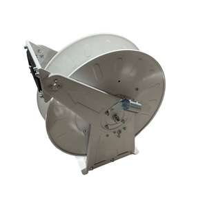 ม้วนสายยางอัตโนมัติ Meclube ราคาโรงงาน 10 เมตร ผลิตจากเหล็กหล่อ รองรับหลายประเภทของเหลว ขนาด 1 นิ้ว สีขาว 1.6MPa ใช้ได้กับน้ำมันเบนซิน ดีเซล น้ำมันก๊าด - Product Image 2