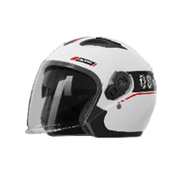 Casques de moto rétro XL visière en fibre de carbone fermeture rapide visibilité accrue pour les conditions de faible luminosité ABS nouveau