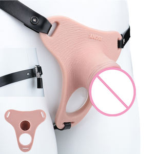 Empaquetador <span class=keywords><strong>FTM</strong></span>, Realista, Suave, Cómodo, Equipo de Empaquetado Perfecto para Mujeres a Hombres, Consolador de Silicona con Correa Hueca, Fábrica Mayorista - Product Image 1