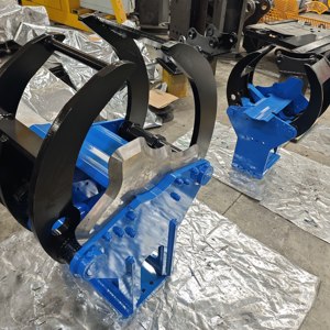 Machine à couper les arbres hydraulique, nouvelles grappins pour excavateur pour la construction et l'agriculture - Product Image 4