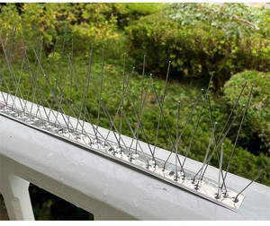 Eco-friendly Permanent Bird Deterrent Spikes 304 Stainless Steel Anti-rust Bird Strips for <b>Solar</b> <b>Panels</b> and Commercial Roofs - Product Image 3