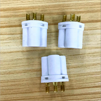 Prise femelle IEC C5 en cuivre et laiton à courant élevé, insert de prise femelle C5 Mickey Mouse pour câble d'alimentation d'ordinateur