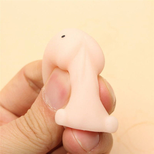 Juguete Antiestrés Mochi Dingding, Suave, Pequeño, de Rebote Lento, para Aliviar la Presión, Diseño de Anime y Manga, Unisex, Divertido - Product Image 5