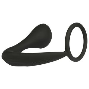 Plug anal en silicone unisexe avec anneau Stimulateur de jouets sexuels adapté aux débutants pour le <span class=keywords><strong>plaisir</strong></span> de massage de la prostate pour les couples - Product Image 3
