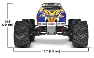 <span class=keywords><strong>Traxxas</strong></span> T-Maxx Classic 1/10 4WD Nitro Monster Truck TRX 2.5, Motor de Carreras con Arranque Fácil, Auto de 2 Velocidades, Control Remoto, Coche <span class=keywords><strong>RC</strong></span> - Product Image 4