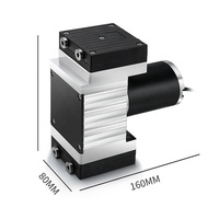 Pompe à diaphragme micro haute performance Fluidsmart AD40KEEDC24PTV 58LPM 12V 24V pour échantillonnage de gaz médical, mini-pompe DC – Vente chaude en gros