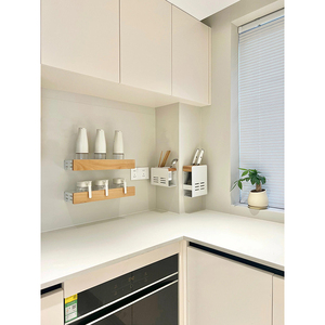 Sunrise Smart - Light Beige mobile da cucina a parete portaoggetti da cucina soluzioni moderniste per la conservazione della cucina - Product Image 3
