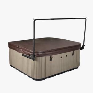 Lève-couverture <span class=keywords><strong>de</strong></span> <span class=keywords><strong>spa</strong></span> universel réglable en hauteur avec supports en aluminium renforcés <span class=keywords><strong>pour</strong></span> nettoyage <span class=keywords><strong>de</strong></span> piscine et accessoires - Product Image 1