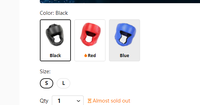 Casque de boxe en cuir bleu 1 Focus Pads Casque de boxe