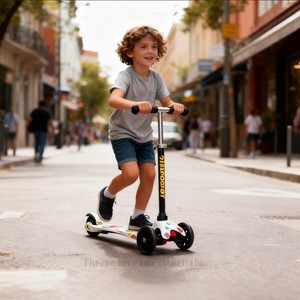 Trottinette enfant réglable 53cm légère avec frein au pied pour enfants de 3 à 6 ans - Product Image 3