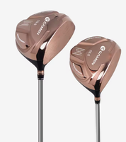 Tête de driver 460CC d'occasion pour droitier avec grip en caoutchouc usiné CNC