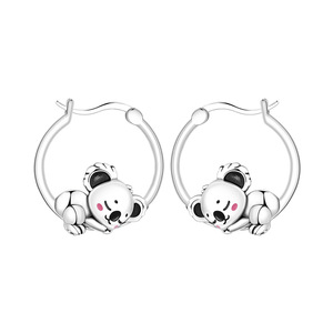 New zircon-cut white brass koala design – a highly <b>creative</b> <b>gift</b> for women - Product Image 1